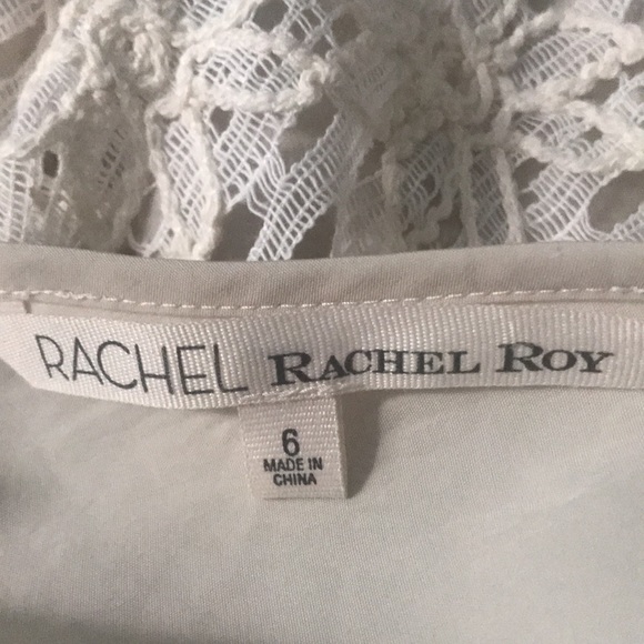 Rachel Roy Off The Shoulder White/Cream. Size 6 - Picture 5 of 5